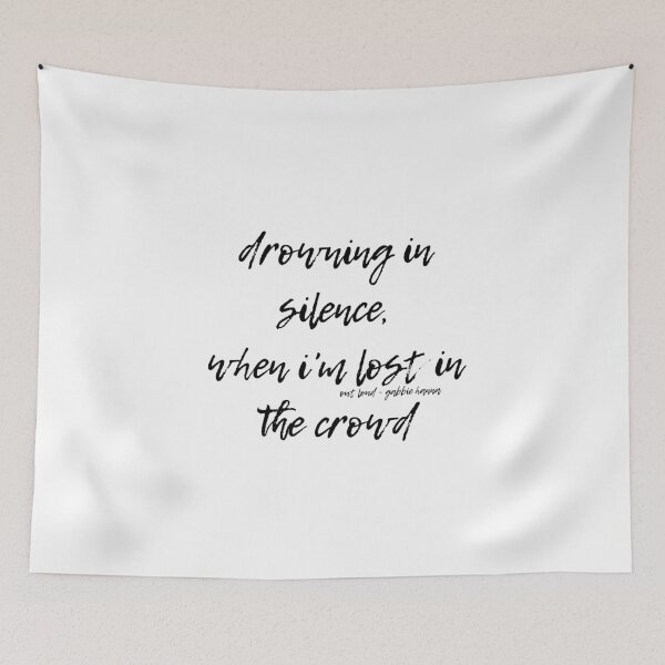 Item preview, Out Loud By Gabbie Hanna (thegabbyshow) Typography designed and sold by artsydoodles.