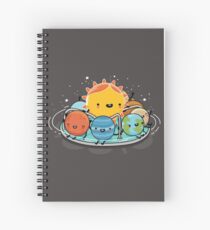 Around the sun Spiral Notebook