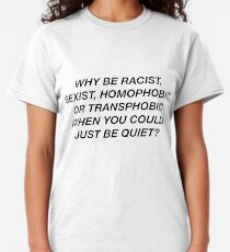 Warum bist du rassistisch, wenn du ruhig sein kannst? FRANK OCEAN PANORAMA Classic T-Shirt