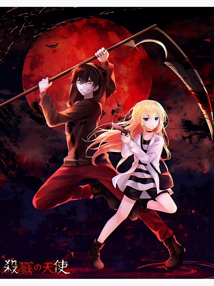 rachel gardner - angels of death - Satsuriku no Tenshi | Art Board Print