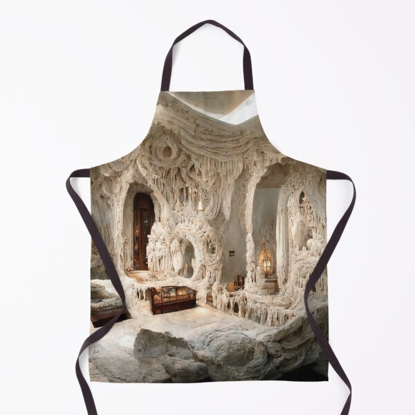 Item preview, Luxury House Interior Carved out of White Stone designed and sold by Styxiann.