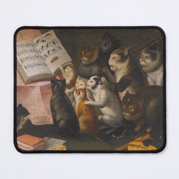 Item preview, A Glaring Of Cats Making Music And Singing designed and sold by Twisted Wick.