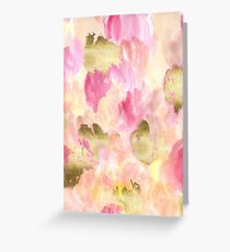 Gold Tulips Greeting Card
