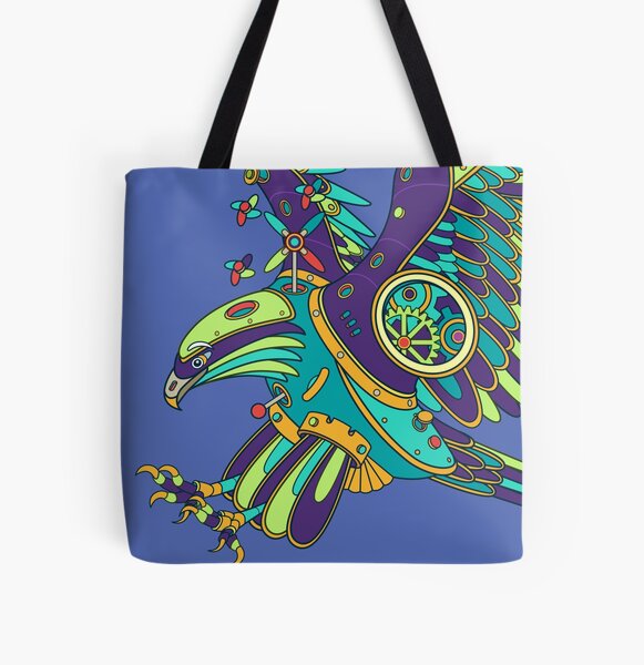 Eagle, from the AlphaPod collection All Over Print Tote Bag