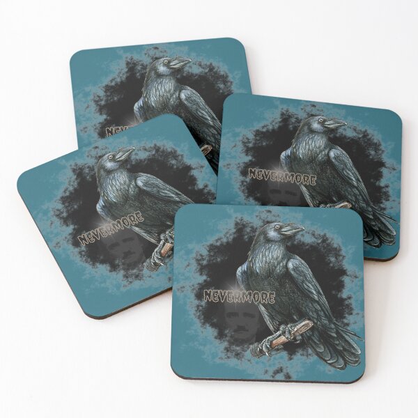 Item preview, Nevermore - Edgar Allen Poe designed and sold by Edenglow Prints & Peculiars.