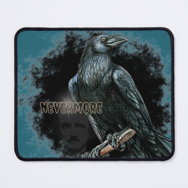 Item preview, Nevermore - Edgar Allen Poe designed and sold by Edenglow Prints & Peculiars.