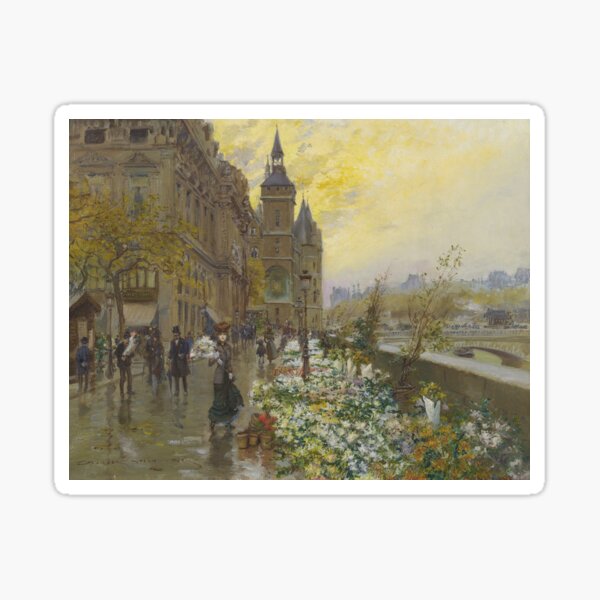 Item preview, The Flower Market designed and sold by Gnouhp.
