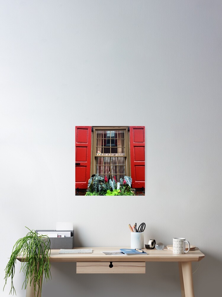 Thumbnail 2 of 3, Poster, Cute Window designed and sold by 3astille.