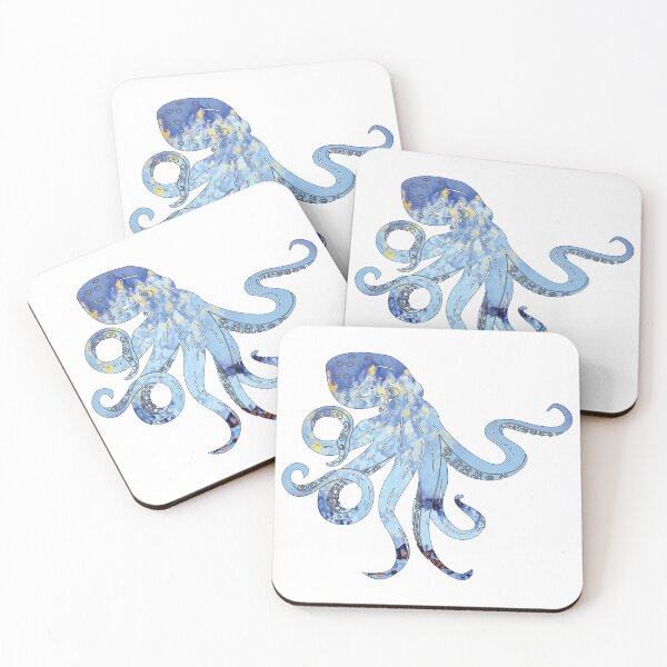 Item preview, Surf Crashing On The Shore Octopus designed and sold by damonasplace.