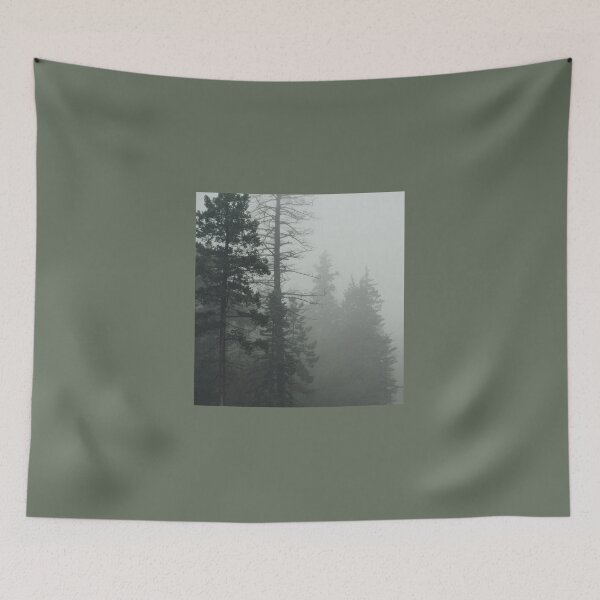 Item preview, Sandia Mountain Trees In Fog designed and sold by Madmattman.