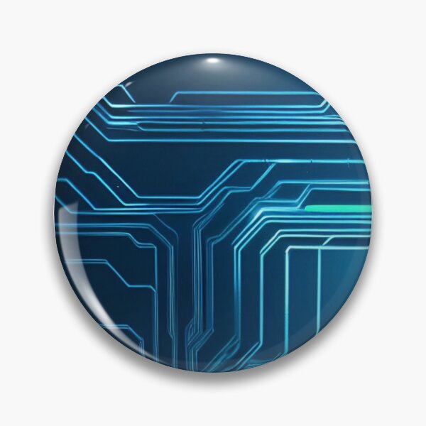 Item preview, placa de circuito azul designed and sold by GoobaGraphics.