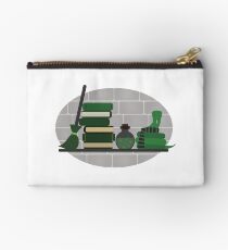 House Shelf - Snake (grey background) Zipper Pouch