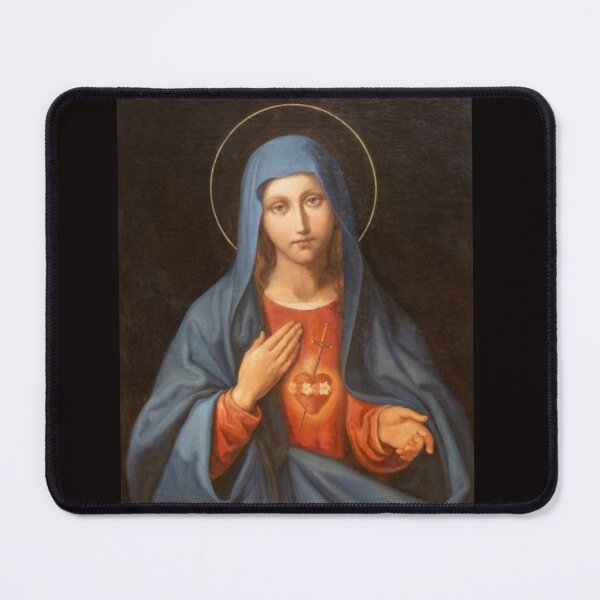 Item preview, Mother Mary Red Heart designed and sold by Rowena Jones.