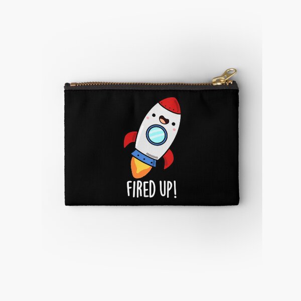 Item preview, Fired Up Funny Rocket Puns (Dark BG) designed and sold by punnybone.