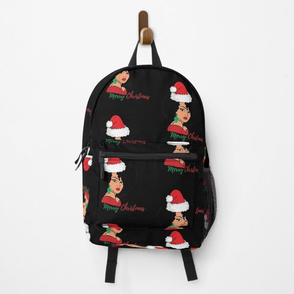 Aperçu de l'œuvre  VINTAGE JOYEUX NOËL AFRO FILLE créée et vendue par PRINYOS.