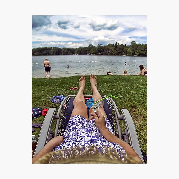 A Retirees Point Of View Photographic Print