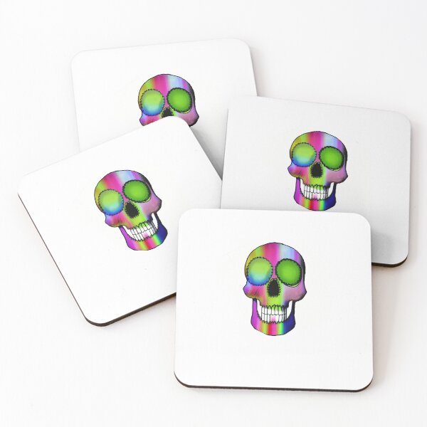 Item preview, COLORFUL HALLOWEEN SKULL designed and sold by sailorsam1805.
