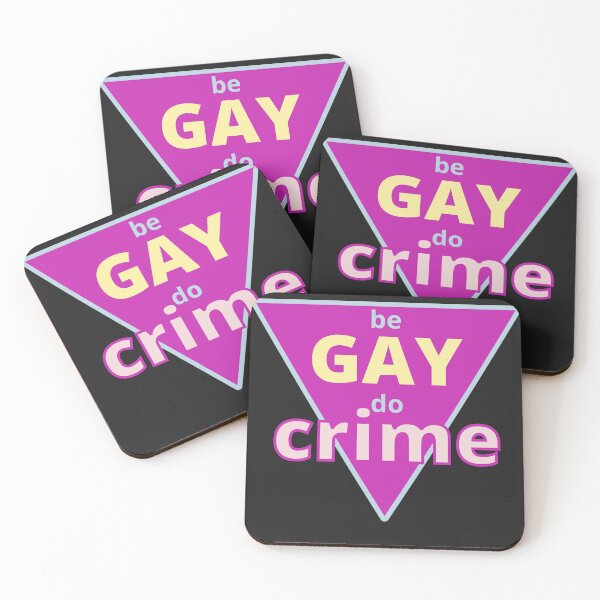 Item preview, Be Gay Do Crime designed and sold by homotropic.