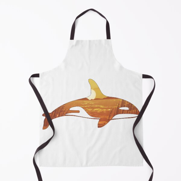 Item preview, Sea Grass Sunrise Orca designed and sold by damonasplace.