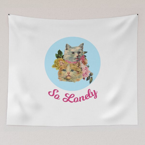 Item preview, Lonely Cat Lady with Vintage Design designed and sold by kathleenfrank.