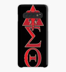 Elephant Delta Triangle Sigma Red Theta T-Shirt 2 Case/Skin for Samsung Galaxy