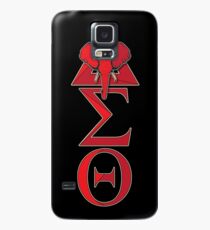 Funda/vinilo para Samsung Galaxy Elephant Delta Triangle Sigma rojo Theta camiseta 2