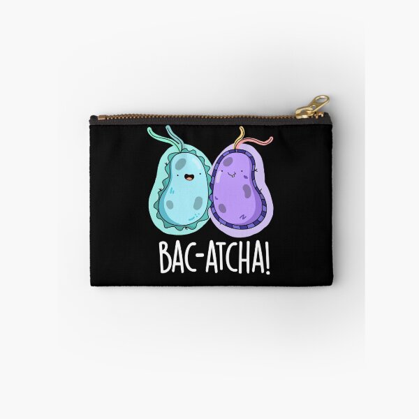 Item preview, Bac-atcha Funny Bacteria Puns (Dark BG) designed and sold by punnybone.