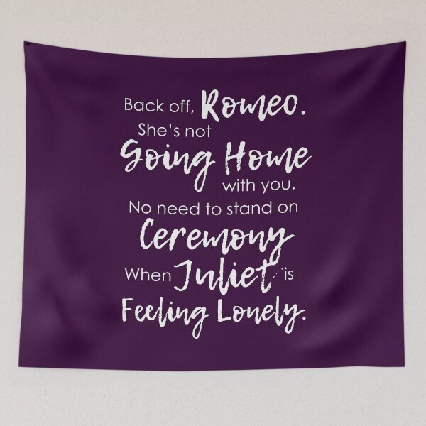 Item preview, Juliet is Feeling Lonely 2 designed and sold by Jacquelie.