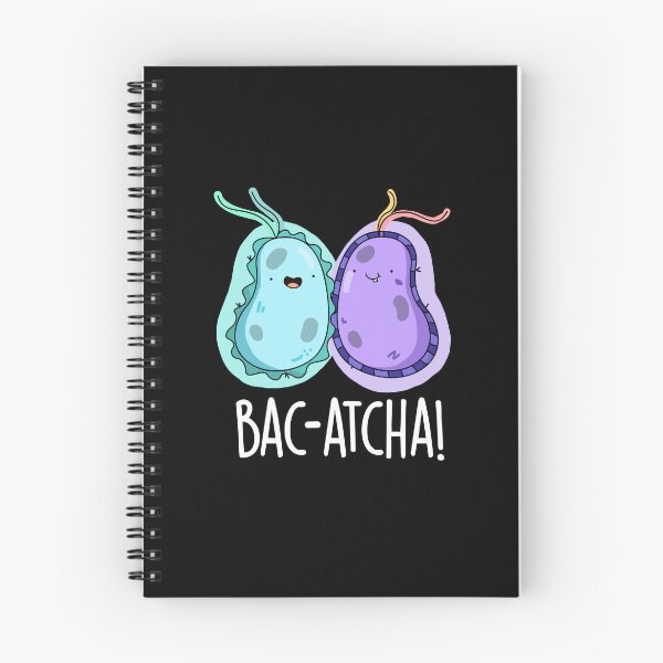 Item preview, Bac-atcha Funny Bacteria Puns (Dark BG) designed and sold by punnybone.