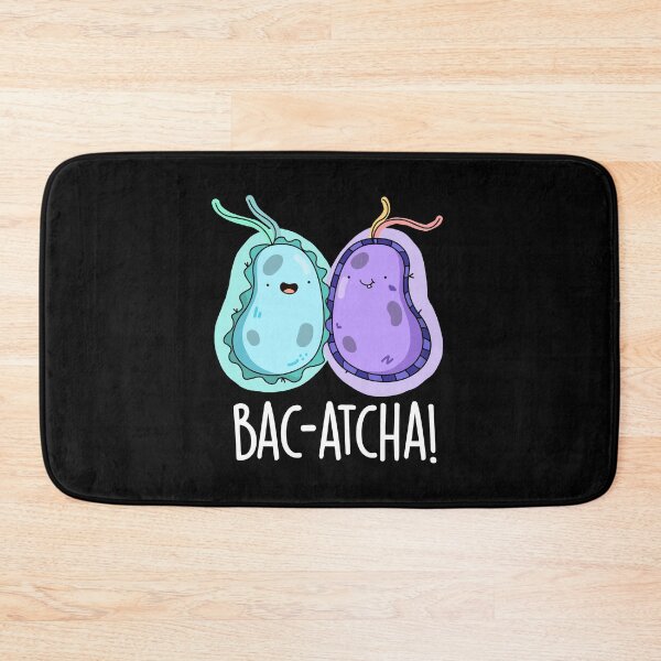 Item preview, Bac-atcha Funny Bacteria Puns (Dark BG) designed and sold by punnybone.