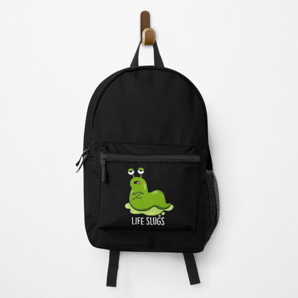 Item preview, Life Slugs Funny Animal Puns (Dark BG) designed and sold by punnybone.