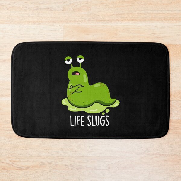 Item preview, Life Slugs Funny Animal Puns (Dark BG) designed and sold by punnybone.