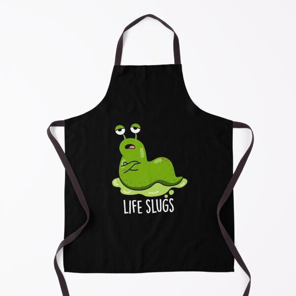 Item preview, Life Slugs Funny Animal Puns (Dark BG) designed and sold by punnybone.