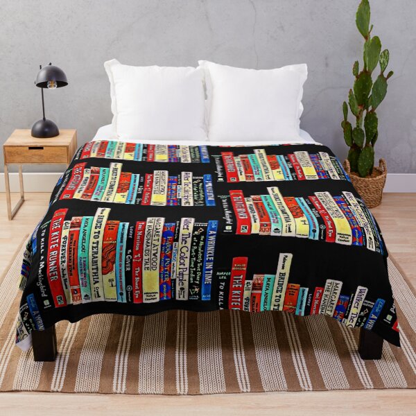 Banned Books Throw Blanket