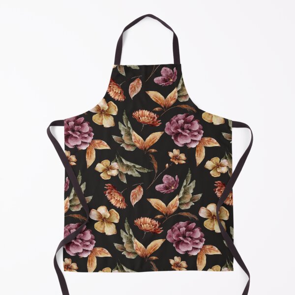 Item preview, Romantic Autumn Boho Flower Pattern designed and sold by BronikowskiART.