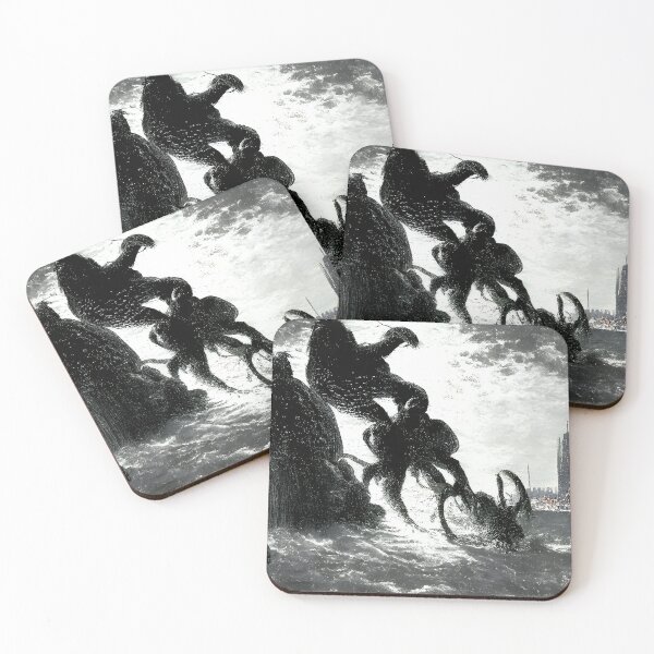 Item preview, Tentacled Monsters Rise from the Sea designed and sold by dabblerscorner.