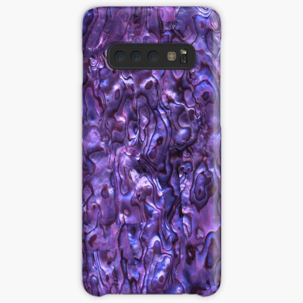 Abalone Shell | Paua Shell | Seashell Patterns | Sea Shells | Violet Tint | Samsung Galaxy Snap Case