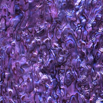 Vorschaubild zum Design Abalone-Muschel | Paua-Muschel | Muschelmuster | Muscheln | Violetter Farbton | von EclecticAtHeART