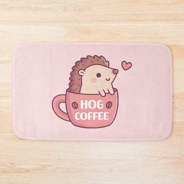 Item preview, Cute Hedgehog In Mug, Hog Coffee Funny designed and sold by rustydoodle.