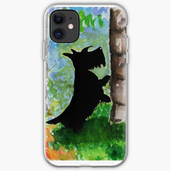 Scottie Dog 'Any Squirrels?' iPhone Soft Case