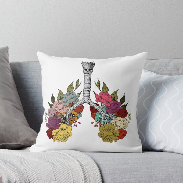Item preview, Anatomical Floral Lunch and Tracheobronchial Tree Art designed and sold by redbubbleart18.