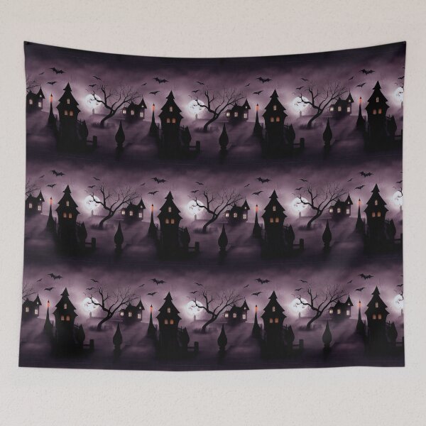 Item preview, Spooky Neighborhood designed and sold by TheVirtualJuan.