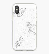 simple outer space iPhone Case