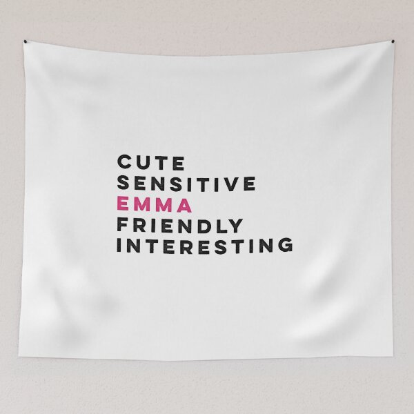Item preview, Cute Sensitive EMMA Friendly Interesting designed and sold by No-Leg-Bones.
