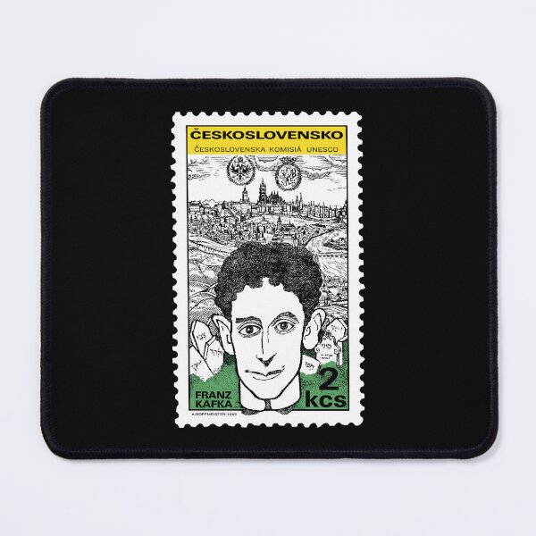 Artikelvorschau, Ceskoslovensko Stempel Franz Kafka entworfen und verkauft von Julio Benitez.