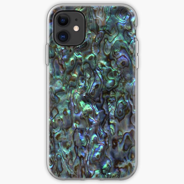 Abalone Shell | Paua Shell | Seashell Patterns | Sea Shells | Natural | iPhone Soft Case