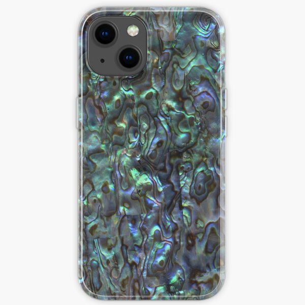 Abalone Shell | Paua Shell | Seashell Patterns | Sea Shells | Natural | iPhone Soft Case