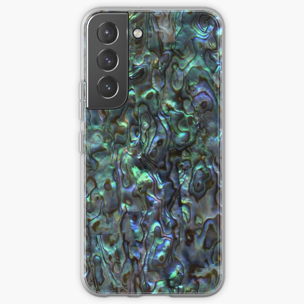 Abalone Shell | Paua Shell | Seashell Patterns | Sea Shells | Natural |  Samsung Galaxy Phone Case
