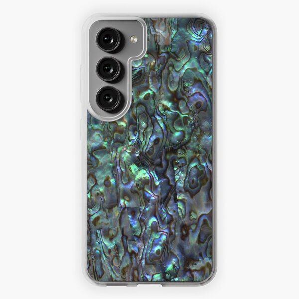 Abalone Shell | Paua Shell | Seashell Patterns | Sea Shells | Natural | Samsung Galaxy Soft Case