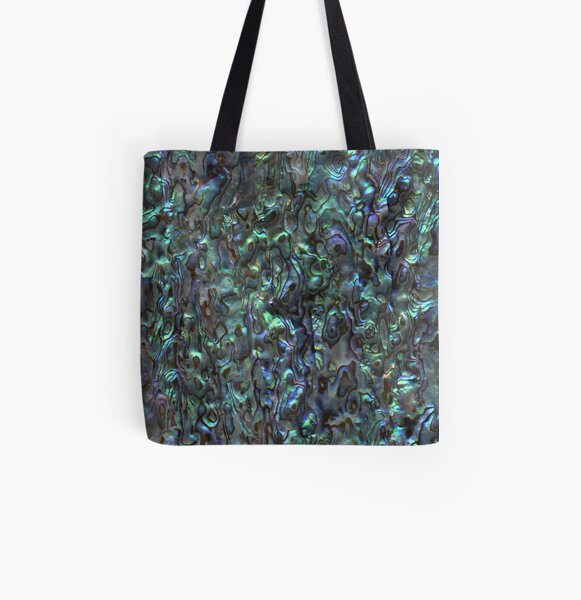 Abalone Shell | Paua Shell | Seashell Patterns | Sea Shells | Natural | All Over Print Tote Bag